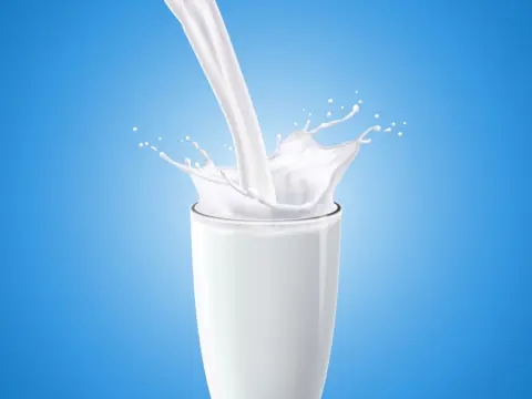 Glass of milk